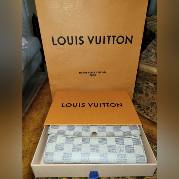 Louis Vuitton damier azure long wallet - Picture 6 of 8
